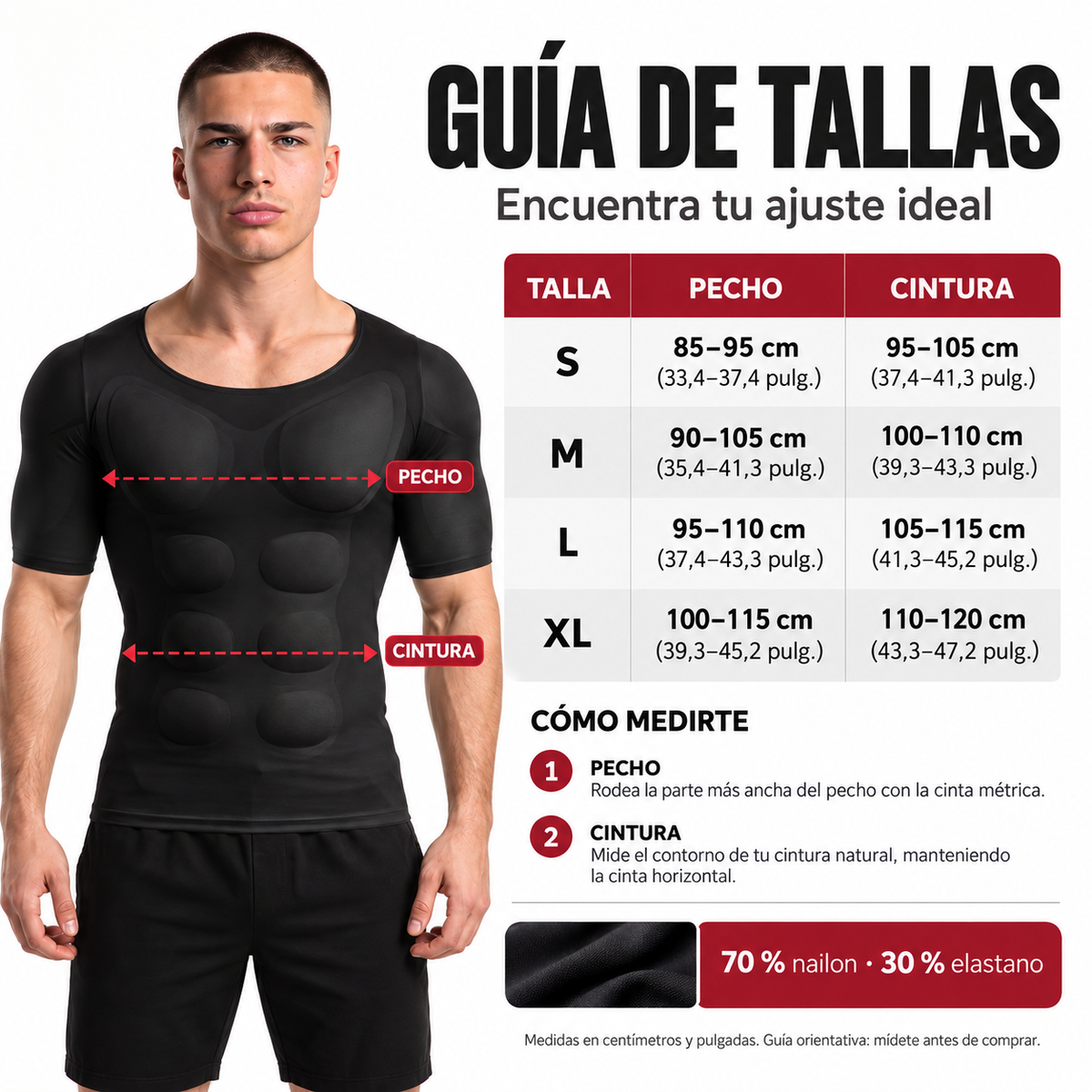 Camiseta acolchada